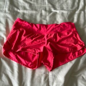 Lululemon speed up shorts 2.5 inch length